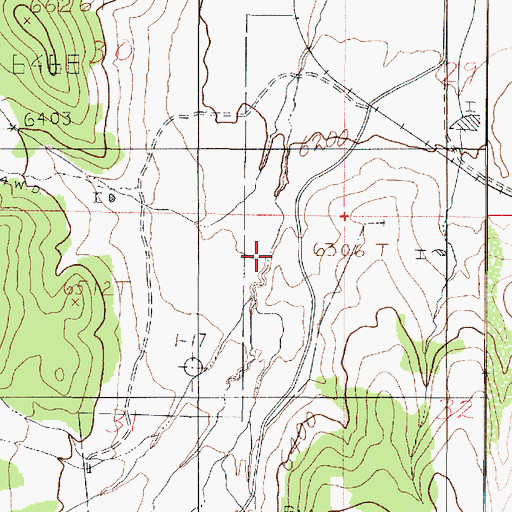 Topographic Map of Uinta Gulch, UT