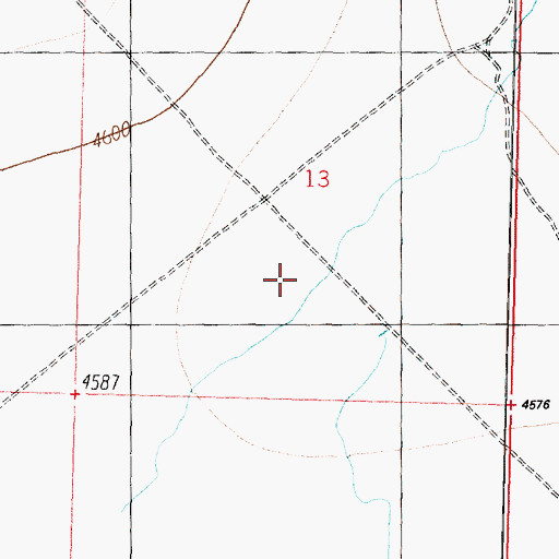 Topographic Map of Wah Wah Valley, UT