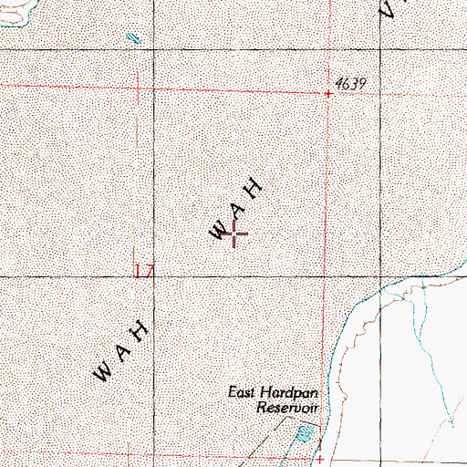 Topographic Map of Wah Wah Valley Hardpan, UT
