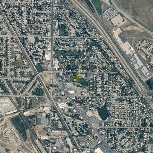 Aerial/Satellite Image of Wasatch Elementary School, UT