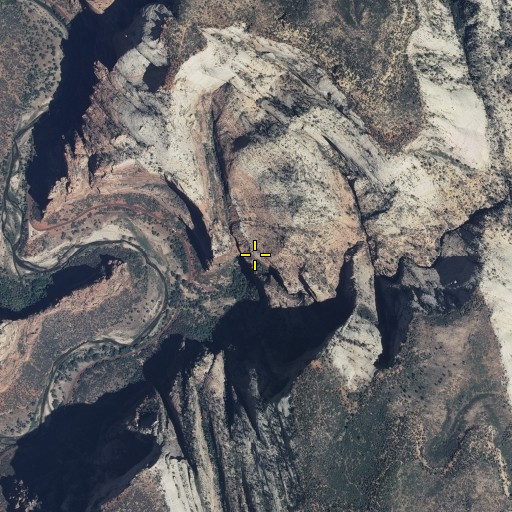 Aerial/Satellite Image of Weeping Rock, UT