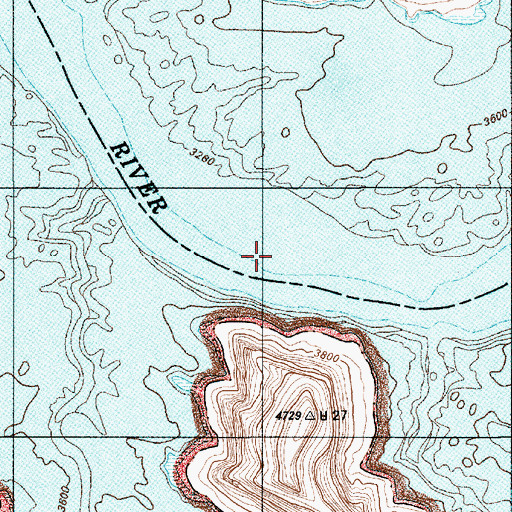 Topographic Map of Wild Horse Bar (historical), UT
