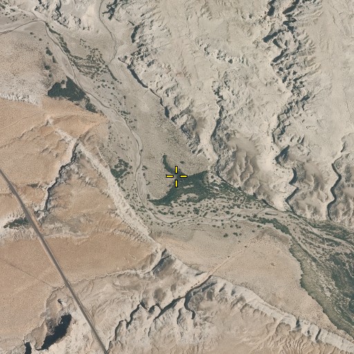 Aerial/Satellite Image of Wiregrass Spring, UT