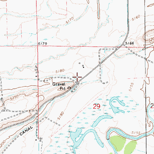 Topographic Map of Zimmerman Wash, UT