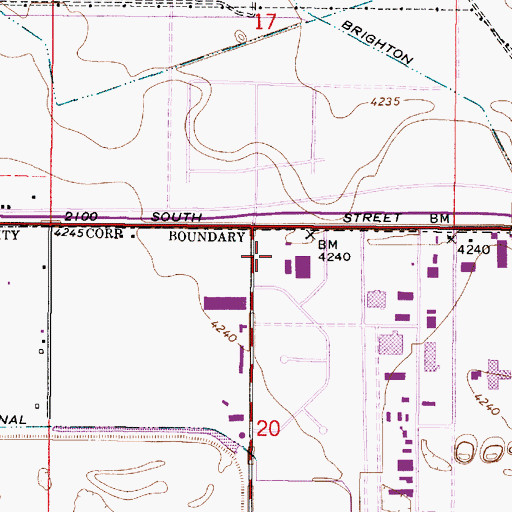 Topographic Map of KUTV TV2 Heliport, UT