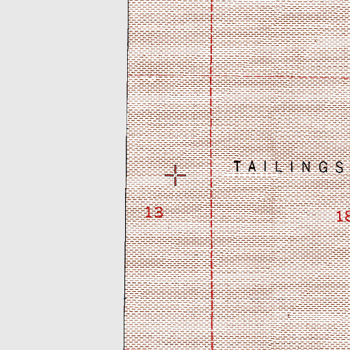 Topographic Map of Kennecott Tailings Pond Number One, UT