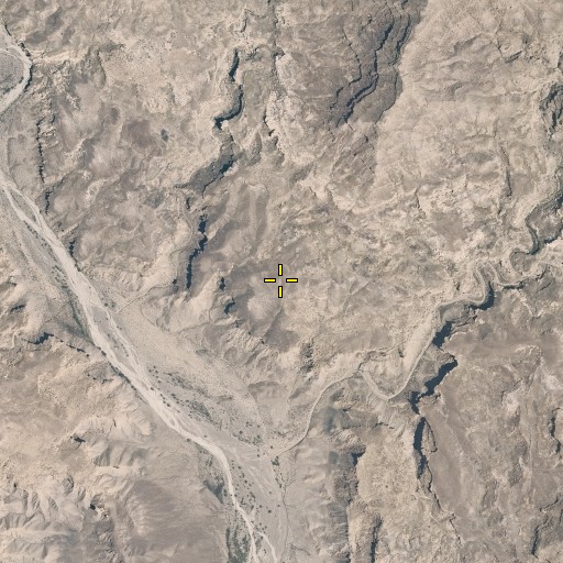 Aerial/Satellite Image of Dry Fork Ty Hatch Creek, UT
