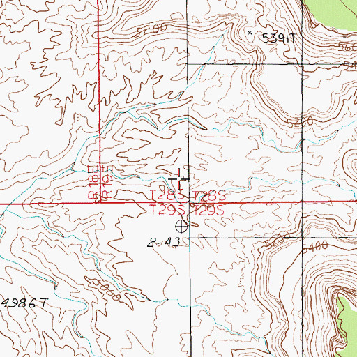 Topographic Map of Murphy Range, UT