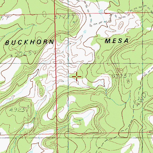 Topographic Map of The Slide, UT