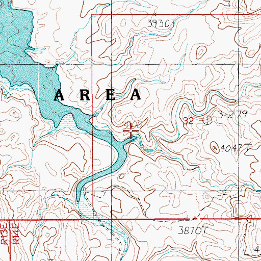 Topographic Map of Wilson Canyon, UT
