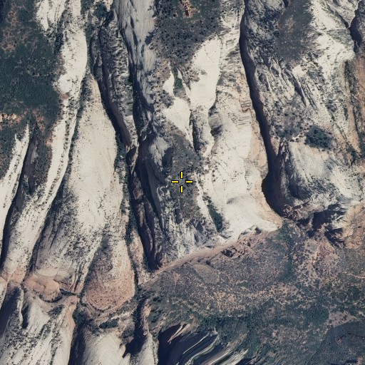 Aerial/Satellite Image of Abraham Peak, UT