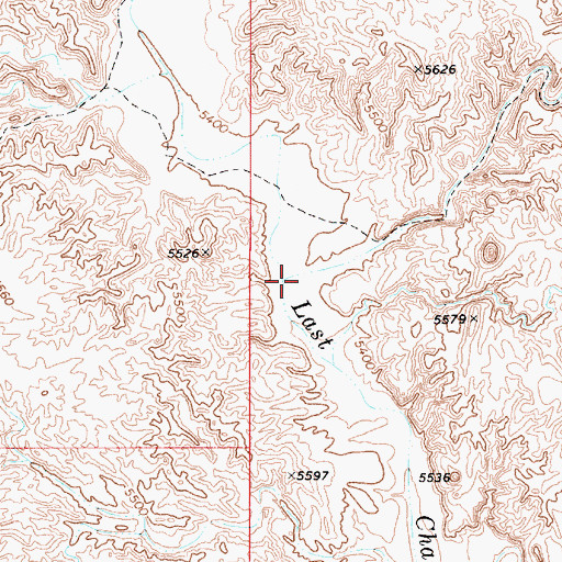 Topographic Map of Carlyle Wash, UT