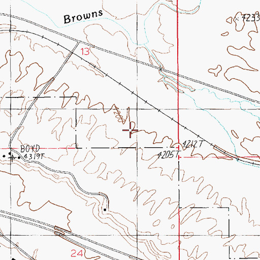 Topographic Map of Daly, UT