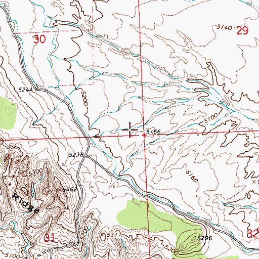 Topographic Map of Davis School, UT