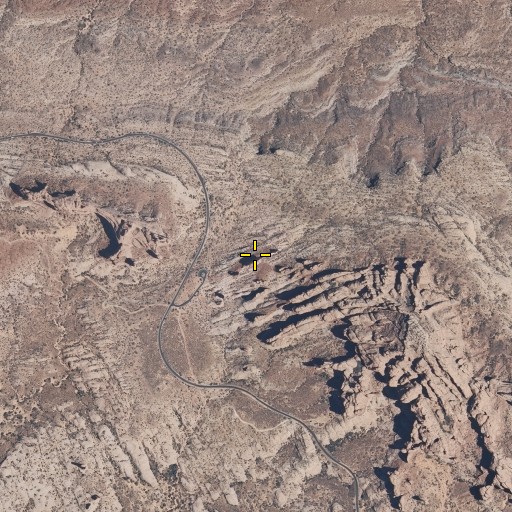 Aerial/Satellite Image of Devils Golf Ball, UT