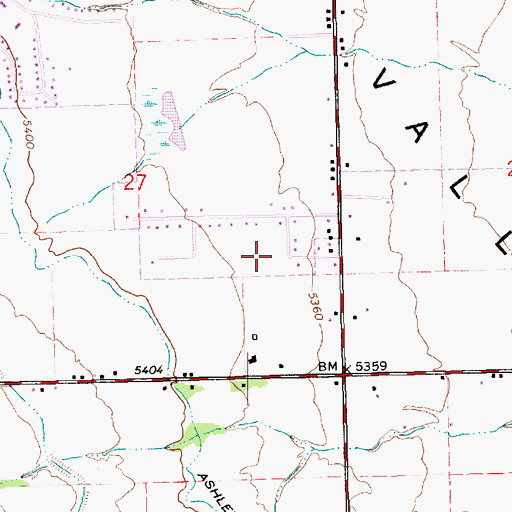 Topographic Map of Discovery Elementary School, UT