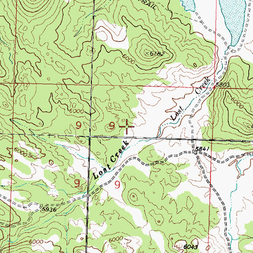 Topographic Map of Enterprise Reservoir Campground, UT