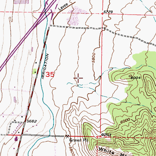 Topographic Map of Fiddler's Canyon Elementary School, UT