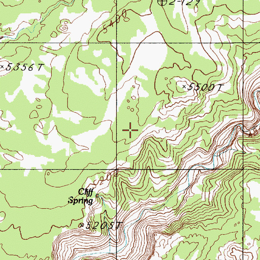 Topographic Map of George Hobbs Historical Site, UT