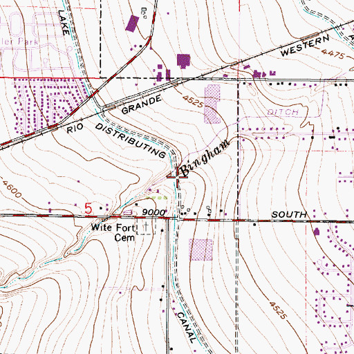 Topographic Map of Holy Cross Jordan Valley Hospital Heliport, UT