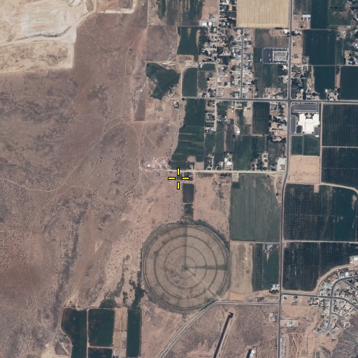 Aerial/Satellite Image of Hurricane Fields, UT