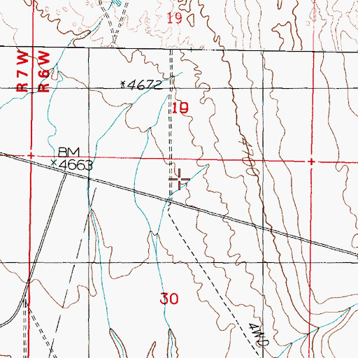 Topographic Map of IPP Power Plant, UT