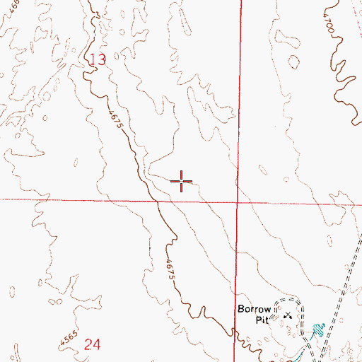 Topographic Map of Intermountain Power Heliport, UT