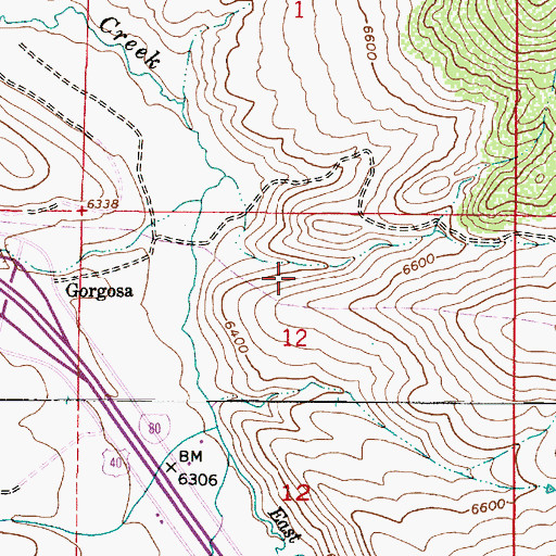 Topographic Map of Jeremy Ranch, UT