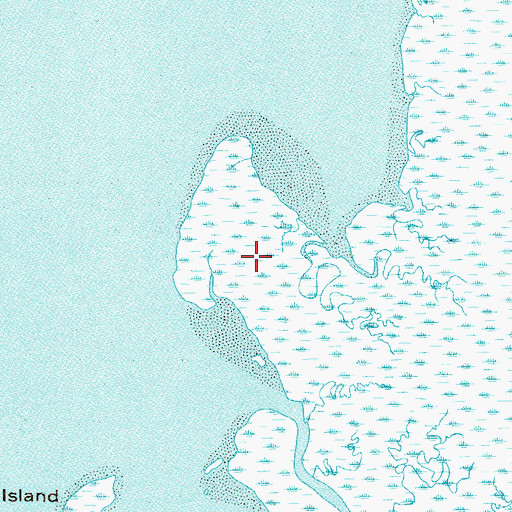 Topographic Map of Murder Point, AL