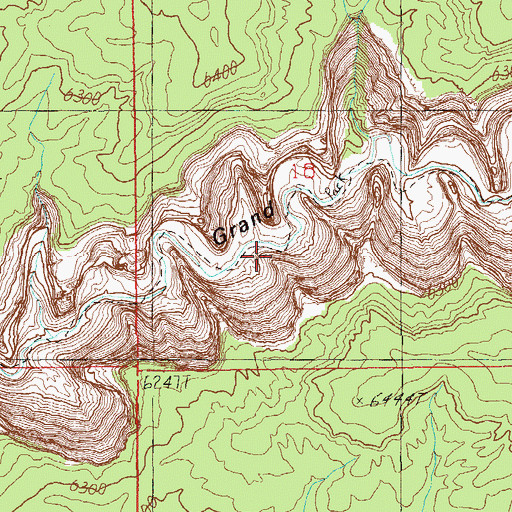 Topographic Map of Lion Tracks Spring, UT