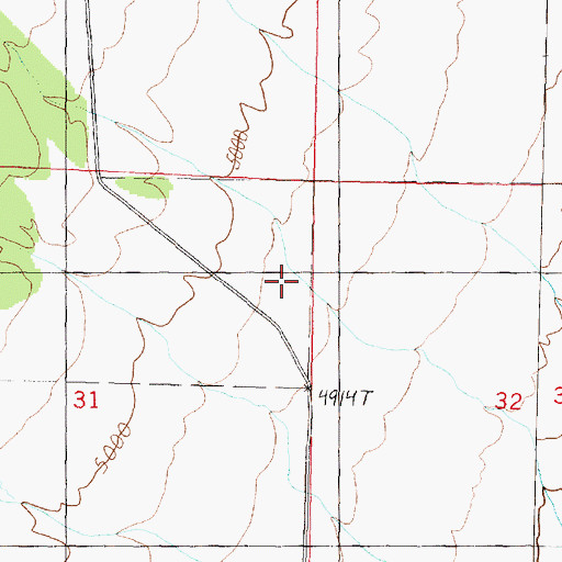 Topographic Map of Old Stage Station, UT
