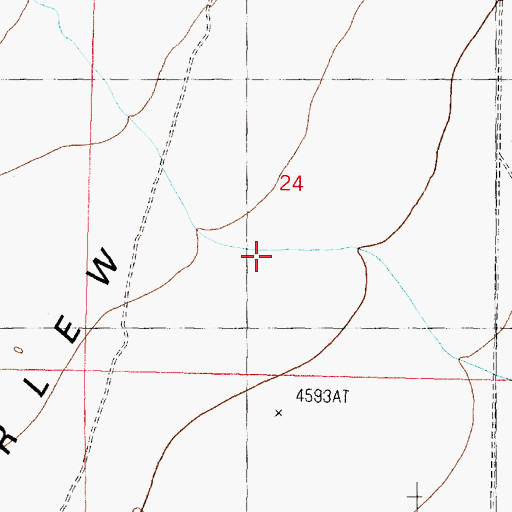 Topographic Map of Pilot Springs Stage Station, UT