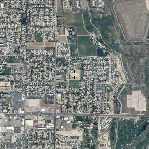 Aerial/Satellite Image of Riverside Elementary School, UT