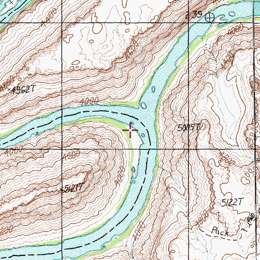 Topographic Map of Sin-av-to-weap, UT