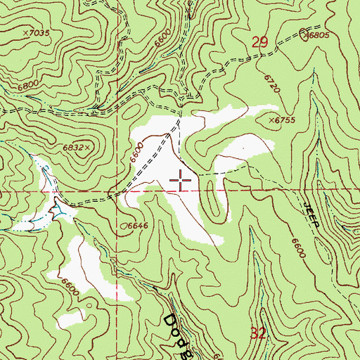 Topographic Map of South Neba Wildlife Management Area, UT