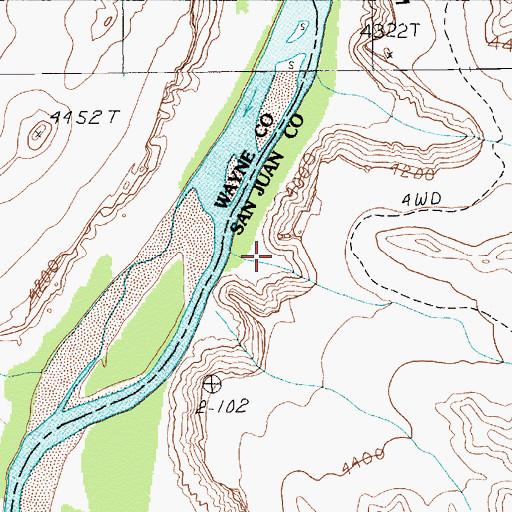 Topographic Map of The Sphinx, UT