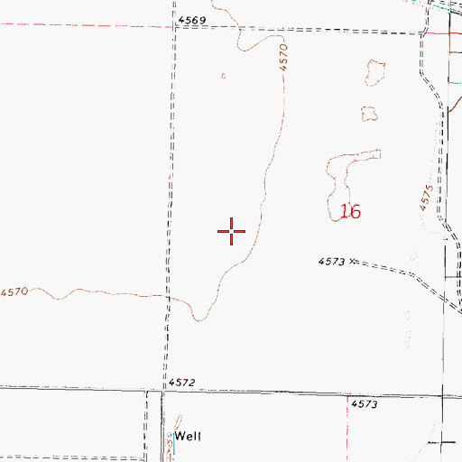 Topographic Map of Topaz Slough Conservation Area, UT