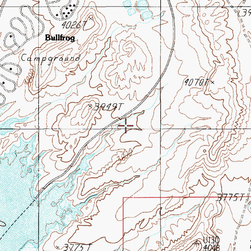 Topographic Map of U.S. Forest Service Clinic, UT