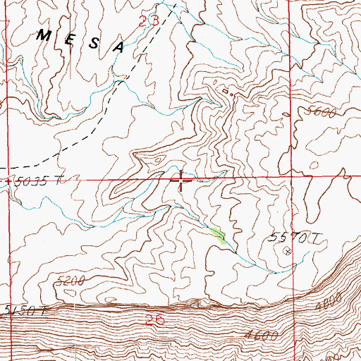 Topographic Map of White Rapids, UT