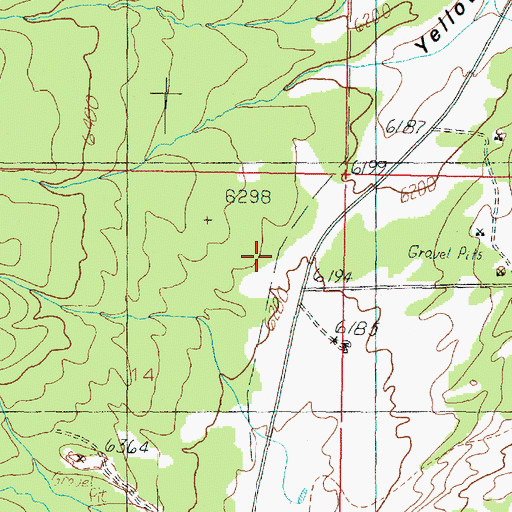 Topographic Map of Yellowjacket Picnic Site, UT