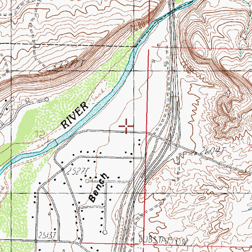 Topographic Map of The Church of Jesus Christ of Latter Day Saints, UT