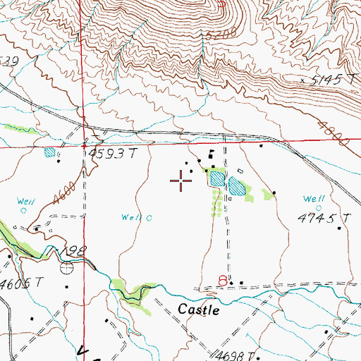 Topographic Map of The Church of Jesus Christ of Latter Day Saints, UT