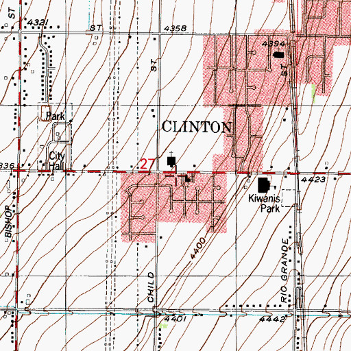 Topographic Map of The Church of Jesus Christ of Latter Day Saints, UT