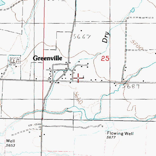 Topographic Map of The Church of Jesus Christ of Latter Day Saints, UT