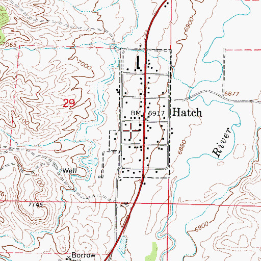 Topographic Map of The Church of Jesus Christ of Latter Day Saints, UT