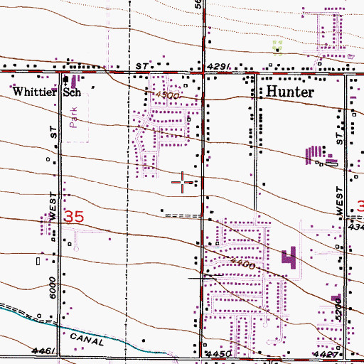Topographic Map of The Church of Jesus Christ of Latter Day Saints, UT