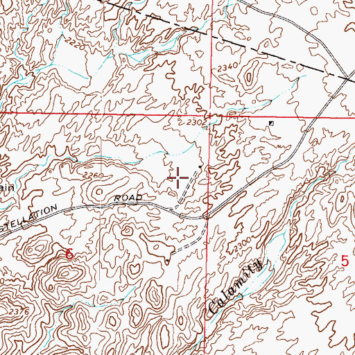 Topographic Map of Constellation Park, AZ