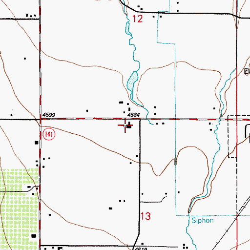 Topographic Map of The Church of Jesus Christ of Latter Day Saints, UT