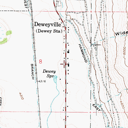 Topographic Map of The Church of Jesus Christ of Latter Day Saints, UT
