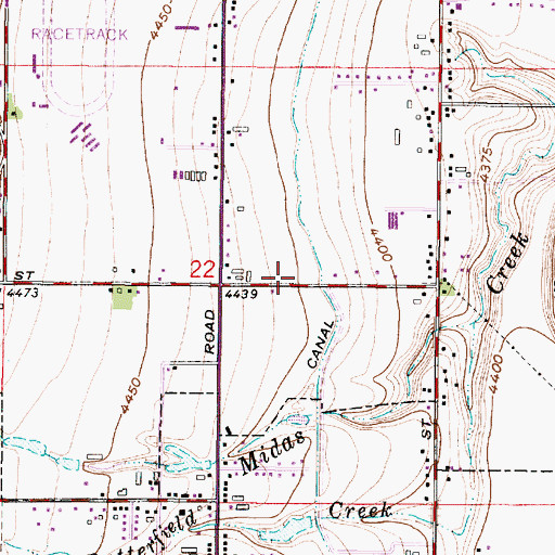 Topographic Map of The Church of Jesus Christ of Latter Day Saints, UT